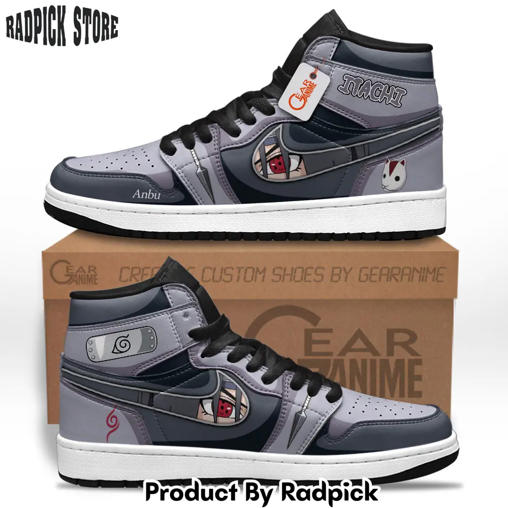Itachi anbu air jordan high topsneakers personalized shoes  rp0251770